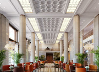 Lobby du Peninsula Londres.