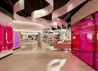 Lobby d'un établissement prizeotel.