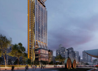 Futur Four Seasons Taipei, dans une nouvelle tour dessinée par le cabinet d'architecture RSHP.