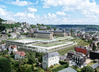 Le futur Hyatt Place Rouen, (c) Matmut S.A.M