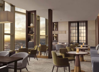 Cameo, bar lounge du Ritz-Carlton Melbourne. Le millième hôtel du groupe Marriott en Asie-Pacifique.