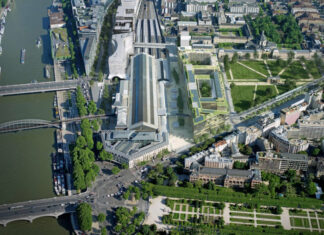 Projet Austerlitz A7A8, qui intégrera l'hôtel Pestana CR7 Paris en plus de bureaux et commerces. (c) Kaufman & Broad.