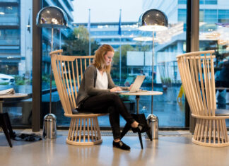 Le 10e Baromètre Actineo, réalisé à l’initiative de l’Ameublement français, en partenariat avec Maison&Objet, Saguez & Partners, Wojo et le CODIFAB, décrypte les modes de vie au travail des Français. (photo : Wojo)