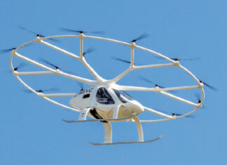VoloCity, le taxi volant de Volocopter, prendra son envol des JO de Paris 2024.