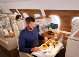 Emirates précommande repas