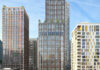 Projet du futur Mandarin Oriental à Londres, dans le quartier Bankside Yards.