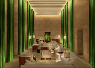 Lobby de l'hôtel Edition Rome.