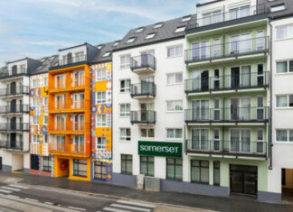 Ascott ouvre deux résidences voisines à Vienne, l'une colorée et lifestyle sous la marque lyf, l'autre arborant l'enseigne Somerset, offrant des appartements de grande taille.