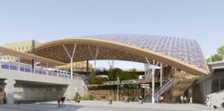 La future Gare SNCF Nice Aeroport, attendue en 2028, sera bioclimatique.