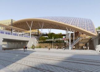 La future Gare SNCF Nice Aeroport, attendue en 2028, sera bioclimatique.