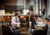 Hilton lance au niveau mondiale un programme dédié aux PME : Hilton for Business. Ici, le lobby de l'hôtel The Logan -Curio Collection à Philadelphie.