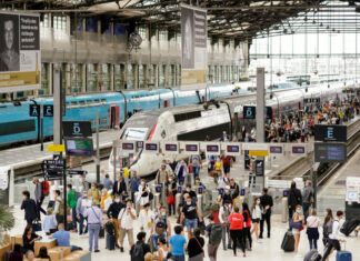 En 2023, le trafic des TGV de la SNCF en France et à l'international est progression de 6%.