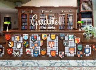 Le Graduate Cambridge, un des deux hôtels en Europe avec celui d'Oxford de la marque rachetée par Hilton. (c) Graduate Hotels.