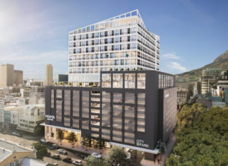 Le futur Mama Shelter Cape Town, au sein du complexe immobilier City Park.