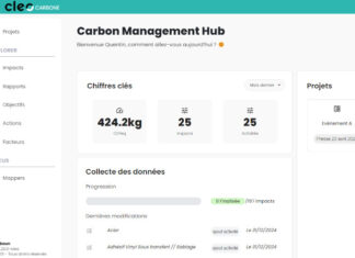 L'outil Cléo Carbone, développée par Kabaun pour l'UNIMEV.