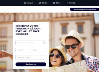 La plateforme ALL dédiée à la réservation sur SNCF Connect.