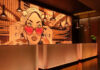 L'artiste urbain londonien D*Face, signature au design de l'art'otel Londres Hoxton.