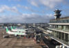 Après une grève très suivie le week-end dernier, l'USAC-CGT, l'Union syndicale de l'aviation civile-CGT, a déposé un préavis de grève courant du 31 mai au 7 juin. (c) Stéphane Jaladis