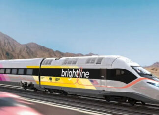 Les premiers coups de pioche de la ligne TGV Los Angeles-Las Vegas ont eu lieu le 22 avril dernier, pour un lancement attendu en 2028.