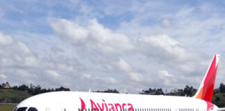 Avianca opère son vol Paris-Bogota avec un vol opéré en Boeing B787 bi classe.