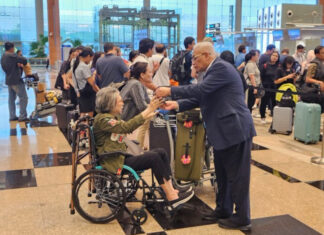 L'aéroport de Singapour Changi ce vendredi 19 juillet, touché comme beaucoup d'autres par une panne informatique.