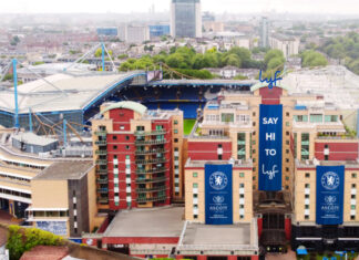 L'hôtel intégré au stade de Stamford Bridge du Chelsea FC passera en 2025 sous enseigne lyf, la marque lifestyle du groupe Ascott.