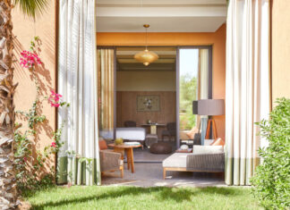 Une vue sur l'Atlas, un golf juste à côté, 130 chambres mais également un pavillon dédié aux réunions et événements : le Park Hyatt Marrakech vient d'ouvrir ses portes.
