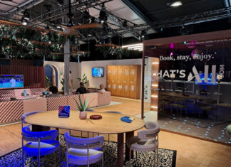 Accor s'inscrit au cœur du Club France, à la Grande Halle de La Villette, avec sa Suite ALL, un espace VIP où les marques et services du groupe sont mis en avant. (photo : AD).