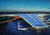 Le futur Terminal 2 dessiné par le célèbre cabinet d'architecture britannique Foster+Partners sur l'aéroport de Koweït sera l'évènement aérien de l'année 2025 au Moyen-Orient (Photo: Civil Aviation State of Kuwait)