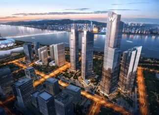 Après le Moxy Chongqing, le W à Hangzhou est attendu dans le nouveau quartier d’affaires de la Qianjiang Century City.