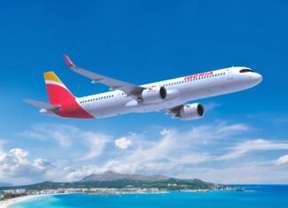 Le nouvel Airbus A21XLR d'Iberia (Photo: Airbus)