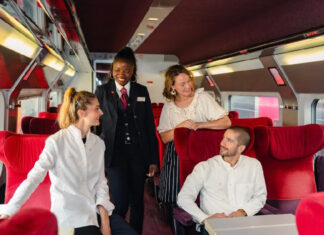 Eurostar a confié à Jessica Préalpato et Jeremy Chan le soin de composer sa nouvelle offre de restauration en classe Premier.