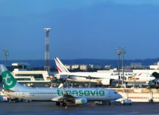 taxe solidarité groupe Air France