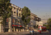 Cinquième hôtel de la marque à Londres, le citizenM London Olympia s'inscrit dans le projet de réaménagement du centre des expositions Olympia.