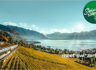 MOB GoldenPass Belle Époque, surplombant le Lac Léman près de Montreux ©STS/Tobias Ryser