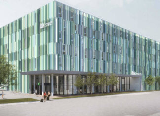 Le futur Ibis Styles à l'aéroport de Munich © Architekt Consult ZT GmbH