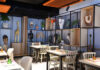 Restaurant de l'ibis Styles Plateau à Abidjan.