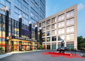 Le Grand Mercure Shanghai Century Park, un des nouveaux hôtels d'affaires de Accor.