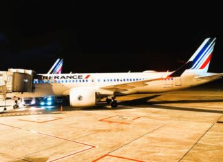Banc d'essai Air France Berlin-Paris