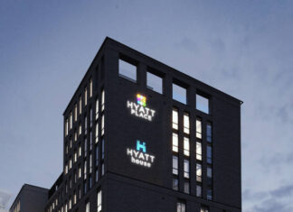Complexe Hyatt Place et Hyatt House à Leeds.