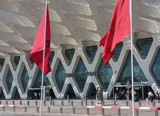 Delta fra ses grands débuts sur l'aéroport de Marrakech en octobre (photo FG)