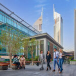 The Dubai International Financial Center (DIFC).