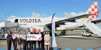 Le vol Rennes-Toulouse vient d'être inauguré par Volotea