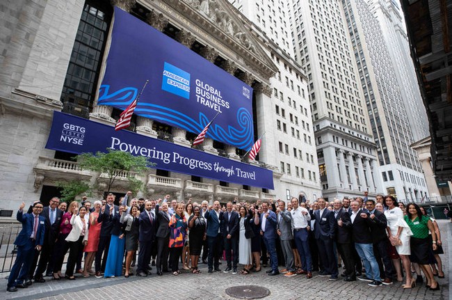 L'entrée en bourse d'American Express GBT remonte à 2022.