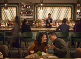 Le restaurant Lex Yard, au Waldorf Astoria New York.