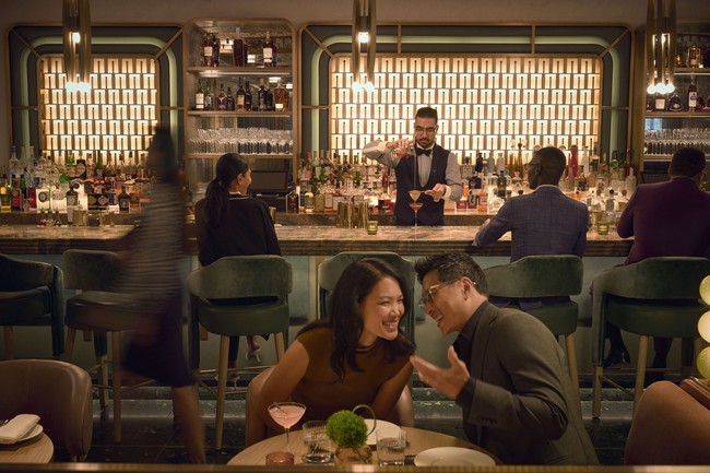 Le restaurant Lex Yard, au Waldorf Astoria New York. Le restaurant Lex Yard, au Waldorf Astoria New York.