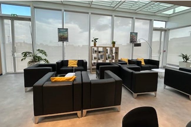 Le nouveau salon pro Intercités en gare de Paris Bercy.