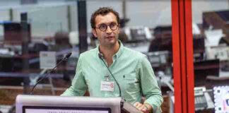Franck Benoit à l'occasion d'un événement organisé à Kourou (Photo Caroline Paux)