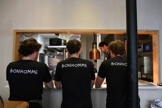 The Bonhomme restaurant received the first requests this summer for the end of the year.