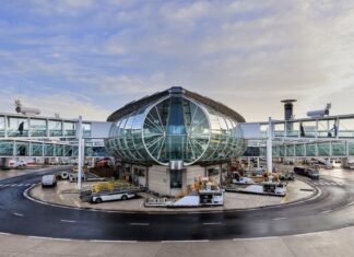 Terminal 2F, à Paris-CDG. (c) Gwen Le Bras pour Groupe ADP